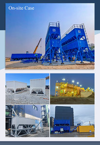 Silo de Cemento Horizontal Móvil en Contenedor de 20 Pies, Silo de Cemento Apilable de Bajo Perfil Portátil de 20-100 Toneladas para Planta Dosificadora - Product Image 5