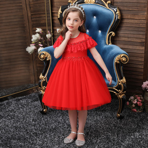 Gran oferta, venta al por mayor, ropa de <span class=keywords><strong>boutique</strong></span> para niños, vestidos de Reina Roja, vestidos de moda de Taiwán para niños y niñas - Product Image 2