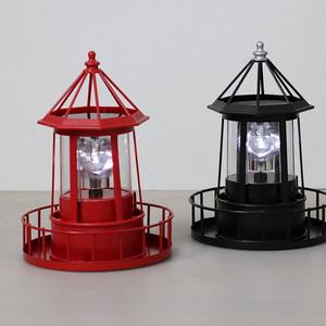 Faro giratorio con energía solar Luz <span class=keywords><strong>de</strong></span> césped Baliza LED ABS Adorno <span class=keywords><strong>de</strong></span> jardín Iluminación Impermeable IP44 360 Ángulo <span class=keywords><strong>de</strong></span> haz - Product Image 3