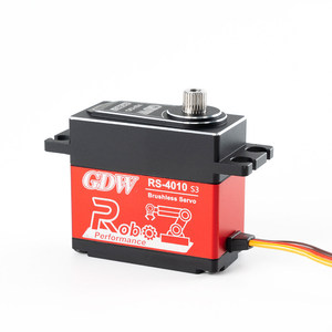 Servomoteur numérique sans balais GDW RS4010 45KG à couple élevé, pièces métalliques haute puissance pour voiture RC d'escalade, avion, bateau et robot - Product Image 2