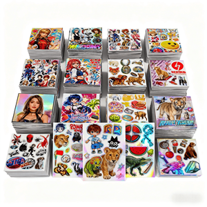 <b>Stickers</b> Custom Waterproof Printing <b>Logo</b> Packaging Gloss Vinyl Holographic Transfer <b>Sticker</b> - Product Image 5