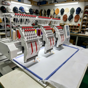 เครื่องปักคอ<span class=keywords><strong>ม</strong></span>พิวเตอร์เกรดเชิงพาณิชย์ประสิทธิภาพสูง <span class=keywords><strong>3</strong></span> หัว 12 เข็ม สำหรับปักห<span class=keywords><strong>ม</strong></span>วกและเสื้อผ้า - Product Image 4