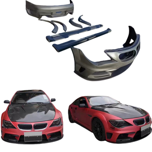 Nouveau kit carrosserie Xin <span class=keywords><strong>Wei</strong></span> pour BMW Série 6 E63/E64 : pare-chocs en fibre de carbone, extensions de carrosserie, ailerons latéraux, garde-boue avant et diffuseurs - Product Image 1