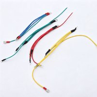 Kabel Harness Multi-branch Kustom dengan Terminal Cincin & Terminal Pin, Perakitan Kabel PVC untuk Sambungan Daya Peralatan Listrik