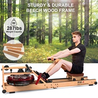 Rameur d'intérieur pliable magnétique Snode à résistance silencieuse progressive, affichage numérique, équipement d'entraînement cardio à faible impact pour appartement