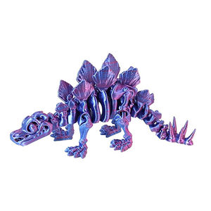 Esqueletos impresos en 3D personalizados de alta calidad Tyrannosaurus Rex Triceratops Stegosaur novedad juguetes de mordaza dragón simulación juguete conjunto - Product Image 1