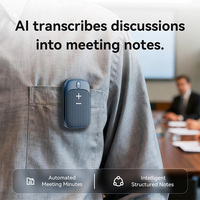 Dispositif de traduction IA 2025 – Haut-parleur IA extérieur haute performance avec Bluetooth, ChatGPT, étanchéité IPX5, sans fil, autonomie de 5 à 8 heures, unité vocale