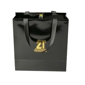 Wholesale Custom Cardboard Packaging Printed Shopping Paper Bag <b>Clothes</b> Packaging Paper Bag - Product Image 2