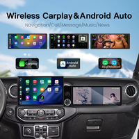 ZWNAV Pantalla de 13.1"+12.3" para Jeep Wrangler Rubicon 2018-2026, Android 15, Carplay Inalámbrico, DSP, GPS, Radio para Auto, Estéreo, 4G, WiFi, OEM