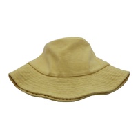 Sombrero de pescador plano de colores brillantes al por mayor, gorra de ala ancha con logotipo bordado personalizado, sombrero de pescador, gorras de pescador plegables de algodón