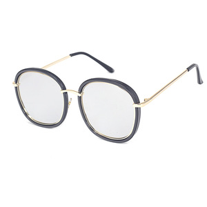 Jamie 8024 Fashion Retro Sunglasses Gold Metal Frame UV400 Protection Women Sun Glasses Type 3 Lenses AC Lens - Product Image 3