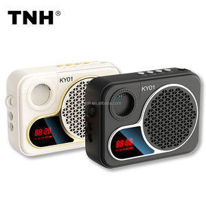 Tnh Ky01 रिचार्जेबल मिनी पोर्टेबल मेगाफोन स्पीकर और शिक्षक आउटडोर के लिए हेडसेट माइक - Product Image 1