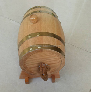 Chuyên Nghiệp Gỗ Sồi Rượu Vang Rượu Whiskey Linh Hồn Hộp Container Với Trận Đấu Đứng 1.5 Lít OEM Kích Thước Bán Buôn - Product Image 2