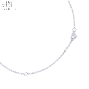 จี้สร้อยคอเพชรแท้สีทองคำขาว18K คุณภาพสูงสำหรับผู้หญิงเครื่องประดับธรรมชาติทันสมัย - Product Image 6