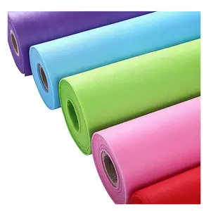 Home Textile Eco-friendly PP Non Woven Fabric Colorful Non-woven Fabric Rolls For Bag Making or Shoes
