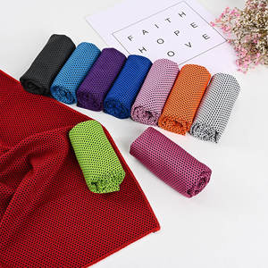 Serviette de sport en microfibre de haute qualité pour le fitness et le yoga, rafraîchissante, douce, respirante, avec logo, pour hommes et femmes - Product Image 2