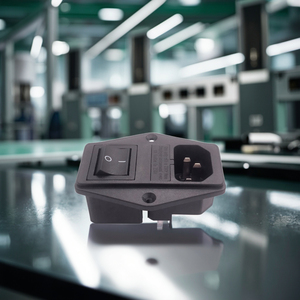 IEC 15A 250V C14 AC Power <strong>Socket</strong> With Three in One Ear Single Fuse <strong>Switch</strong> <strong>Socket</strong> for Household Appliances &amp; Medical Devices - Product Image 3