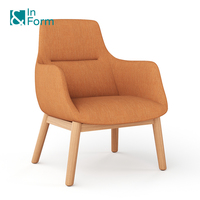 Chaise pivotante en mousse moulée par injection pour le personnel de bureau, usage polyvalent pour les tâches et les loisirs, idéale pour les zones d'accueil et de réception