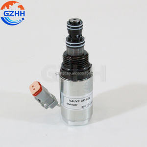 Électrovanne 12V 474-9387 4749387 Convient pour <span class=keywords><strong>Caterpillar</strong></span> 990K 992G <span class=keywords><strong>992K</strong></span> 993K D11R D11T - Product Image 1