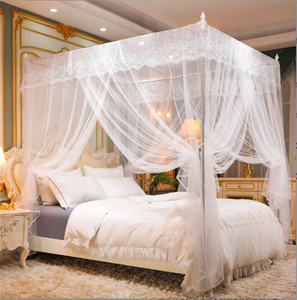 Роскошный Королевский балдахин Mosquitero со стойкой, сетка для постельного белья, противомоскитные сетки для взрослых, кровать размера «King-Size» - Product Image 2