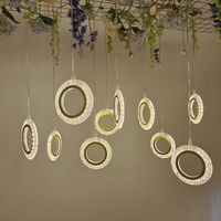 LT250060-100 Chambre Led Lustre Pendentif Lumière pour Chambre 10 Têtes Lustre Led Moderne pour la Décoration de Fête