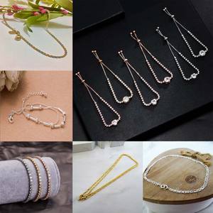 Bracelet <span class=keywords><strong>de</strong></span> <span class=keywords><strong>cheville</strong></span> Double Figaro en acier inoxydable, cordon <span class=keywords><strong>de</strong></span> plage Simple, chaîne à bords, serpent cubain, personnalisé - Product Image 5