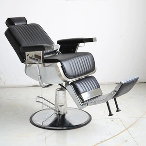 Sillón de Barbería Hidráulico de Lujo Retro para Salón de Belleza, Reclinable, para Corte de Cabello, Masajes y <span class=keywords><strong>Peluquería</strong></span>, Mueble de Cuero para Gimnasio - Product Image 3