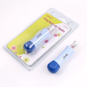 JC <span class=keywords><strong>Kit</strong></span> de bordado <span class=keywords><strong>para</strong></span> manualidades DIY, pluma de bordado mágico de plástico, punzón de tejer <span class=keywords><strong>con</strong></span> 7 agujas - Product Image 1