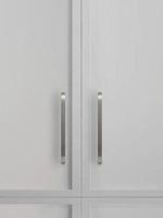 Poignée de meuble de cuisine en laiton massif en forme de C, bronze, noir, or, nickel brossé, pour armoire et porte – Offre Spéciale