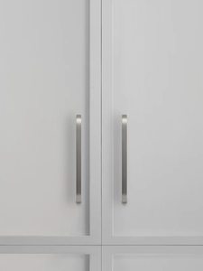 Hot Sale Solid Brass Kitchen Cabinet Handle C U Shaped Bronze Black <strong>Gold</strong> Brushed Nickel Wardrobe Door Handles - Product Image 5