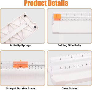 250404 <span class=keywords><strong>Ariste</strong></span> A5 tamaño Mini cortador de papel recortador para cartulina foto niños DIY artesanía portátil estudiante hecho a mano rebanador de papel - Product Image 6