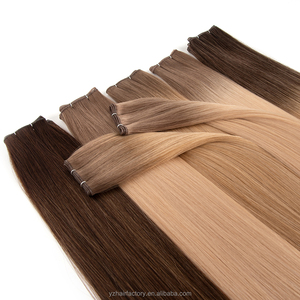 ผมแท้รัสเซียแบบ Double Drawn เกรด 12A เนื้อผมตรงสลวยสีบลอนด์ Genius Weft ผมแท้เวอร์จิ้น 100% Genius Weft สำหรับต่อผม - Product Image 4