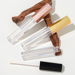 Tubo de Brillo Labial Grande a Precio de Fábrica, Envase Cosmético Vacío de Plástico, OEM/ODM, Serigrafía, Logotipo Personalizado, Multicolor - Product Image 4