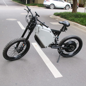 มอเตอร์ไซค์วิบากกำลังสูง 12000 วัตต์ พร้อมแป้นเหยียบ 72V Ebike ความเร็ว 105 กม./ชม. สำหรับขับขี่ออฟโรด - Product Image 4