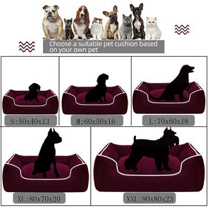 <span class=keywords><strong>Lit</strong></span> pour animaux de compagnie imperméable à fond antidérapant en daim de luxe <span class=keywords><strong>lit</strong></span> pour animaux de compagnie en mousse à mémoire de haute qualité avec fermeture éclair style <span class=keywords><strong>canapé</strong></span> - Product Image 3