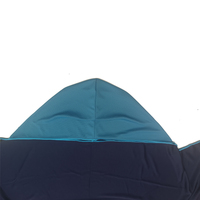 Esun Cape à Capuche en Microfibre Ultra-Légère à Séchage Rapide, Anti-Peluches, pour Adulte, Idéale Plage et Sport