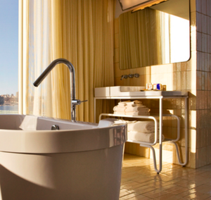 Superbes designs de salle de bains scandinaves de style postmoderne salle d'eau blanche <span class=keywords><strong>meuble</strong></span> vasque sur pied console de lavage supports d'évier - Product Image 3