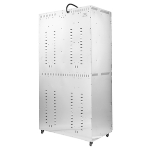 آلة تجفيف وتجفيف الأطعمة والفواكه بالكهرباء من الفولاذ المقاوم للصدأ، 96 صينية، 4 غرف منفصلة، لتجفيف الزنجبيل - Product Image 5