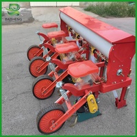 Semoir à maïs à grain unique à 3 rangs, Semoir de précision pour maïs en butte, Machine tout-en-un pour semis et fertilisation de précision du maïs sans labour