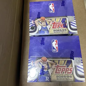 Mahjong 2025-26 Topps <span class=keywords><strong>NBA</strong></span> Flagship Mega Box Basketball Star Supplemental Pack Cartes en papier Boîtes scellées Jouets Jeu - Product Image 2