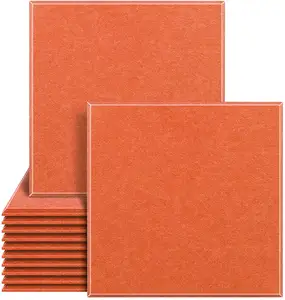 Panneau insonorisant en fibre de polyester pour salon, protection environnementale intérieure, <span class=keywords><strong>isolation</strong></span> acoustique décorative - Product Image 4