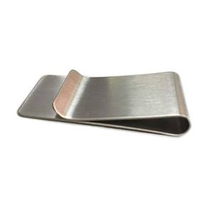 Su misura in acciaio inossidabile fermasoldi Logo bianco stampato in oro argento nero <span class=keywords><strong>stampa</strong></span> UV metallo lucido smalto duro tecnica - Product Image 5