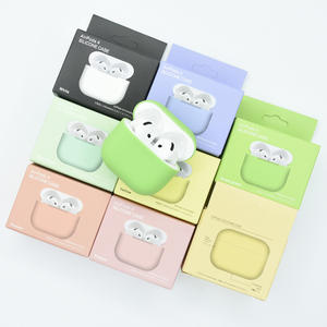 Coque en silicone souple et mince pour écouteurs <span class=keywords><strong>sans</strong></span> fil <span class=keywords><strong>AirPods</strong></span> 4 2024, housse de protection complète en silicone <span class=keywords><strong>sans</strong></span> crochet - Product Image 2