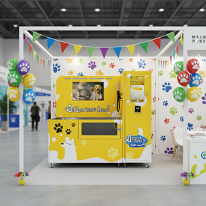 <span class=keywords><strong>Station</strong></span> <span class=keywords><strong>de</strong></span> lavage pour chiens en libre-service avec <span class=keywords><strong>machine</strong></span> distributrice, élévation électrique et structure en acier inoxydable pour animaux <span class=keywords><strong>de</strong></span> compagnie - Product Image 1