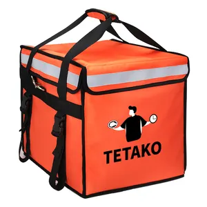 Heavy Duty Waterproof Xe Máy Cooler Túi Cách Điện Tote Bike Giao Hàng Túi Cho Thực Phẩm