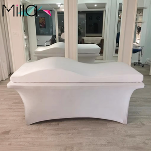 Có thể tháo rời cong Beauty Salon massage lông mi giường nệm Topper nhung Bìa - Product Image 1