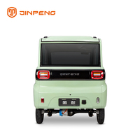 Jinpeng EEC-COC, Vehículo Eléctrico para el Mercado Europeo, 3 Asientos, Cabina Cerrada, Cuatro Ruedas, Auto para Adultos, Mini Auto de Fábrica