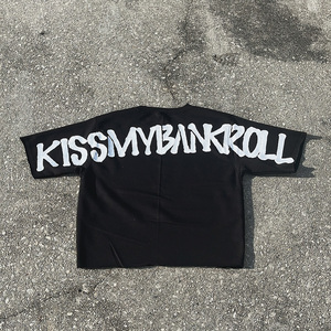 T-shirt Oversize DCY di Alta Qualità per Uomo, T-shirt 100% Cotone Misto all'Ingrosso per Uomo in Molti Colori, T-shirt Crop 250 Gsm DTG - Product Image 3