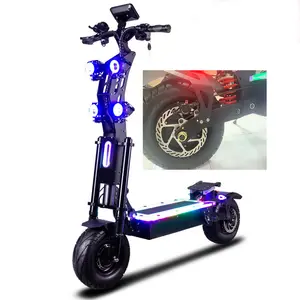 Dualtron e scooter, 72v velocidade 8000w e scooter adulto mobilidade scooter 13 polegadas e scooter com luz led zoom óleo freio