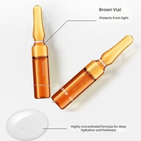 Sérum Multi-Effets Placenta Vitamine C/E Hyaluronate de Sodium Ingrédients Véganes Anti-Rides Réparation de la Barrière Cutanée Éclaircissant Visage Usage Domestique